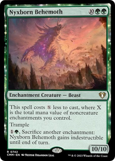 Nyxborn Behemoth (Commander Masters) Near Mint