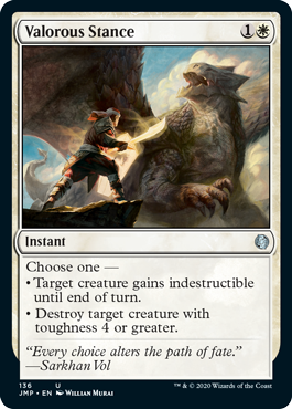 Valorous Stance (Jumpstart) Near Mint