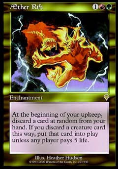 Aether Rift (Invasion) Near Mint Foil