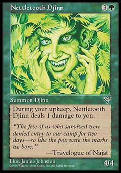 Nettletooth Djinn (Mirage) Near Mint