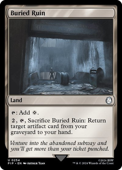 Buried Ruin (Universes Beyond: Fallout) Near Mint