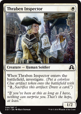 Thraben Inspector (Shadows Over Innistrad) Near Mint