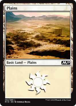 Plains (264) (Magic 2019 Core Set) Near Mint