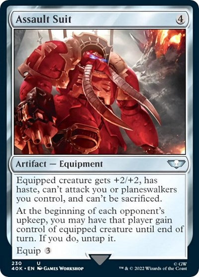 Assault Suit (Surge Foil) (Universes Beyond: Warhammer 40K) Near Mint