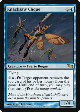 Knacksaw Clique (Shadowmoor) Near Mint Foil