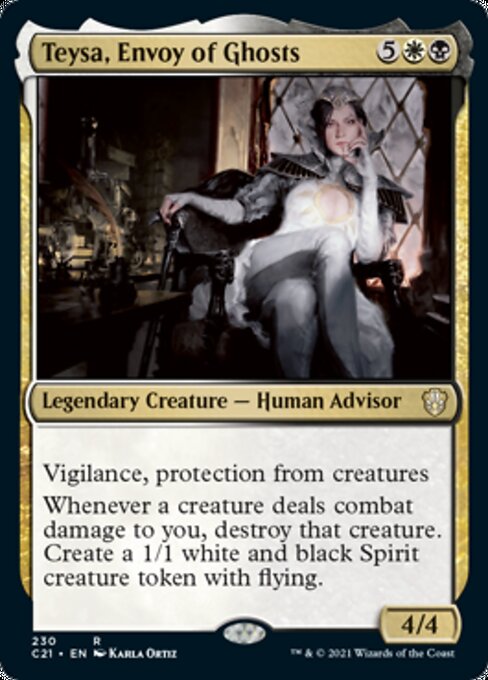 Teysa, Envoy of Ghosts (Commander 2021 Strixhaven) Near Mint