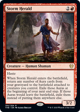 Storm Herald (Theros Beyond Death) Near Mint Foil