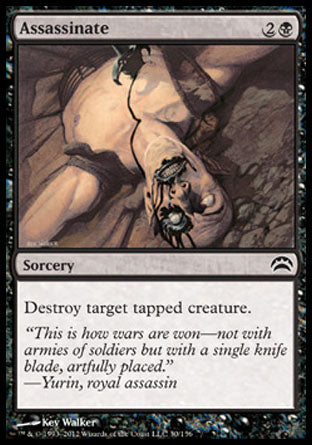 Assassinate (Planechase 2012) Near Mint