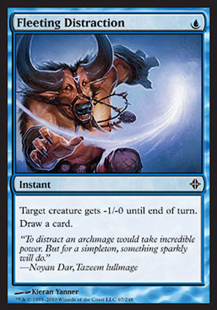 Fleeting Distraction (Rise of the Eldrazi) Near Mint Foil