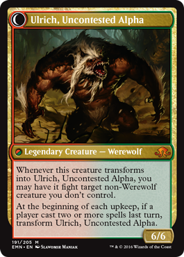 Ulrich, Uncontested Alpha (Eldritch Moon) Near Mint