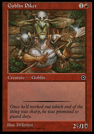 Goblin Piker (Portal Second Age) Light Play
