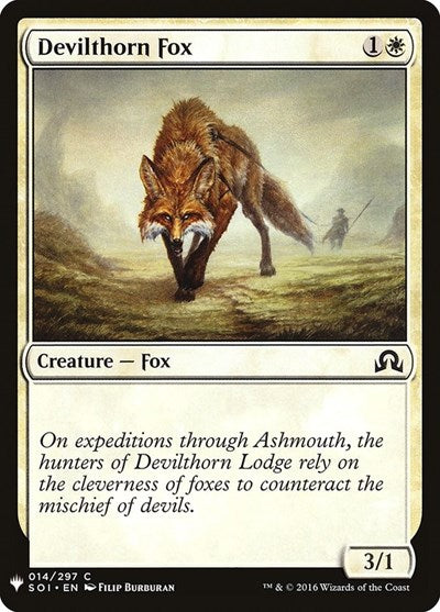 Devilthorn Fox (Mystery Booster) Near Mint