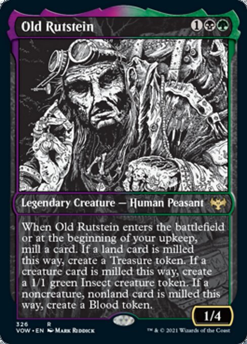 Old Rutstein (Showcase) (Innistrad: Crimson Vow) Near Mint
