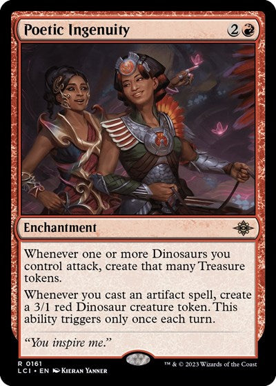 Poetic Ingenuity (The Lost Caverns of Ixalan) Near Mint