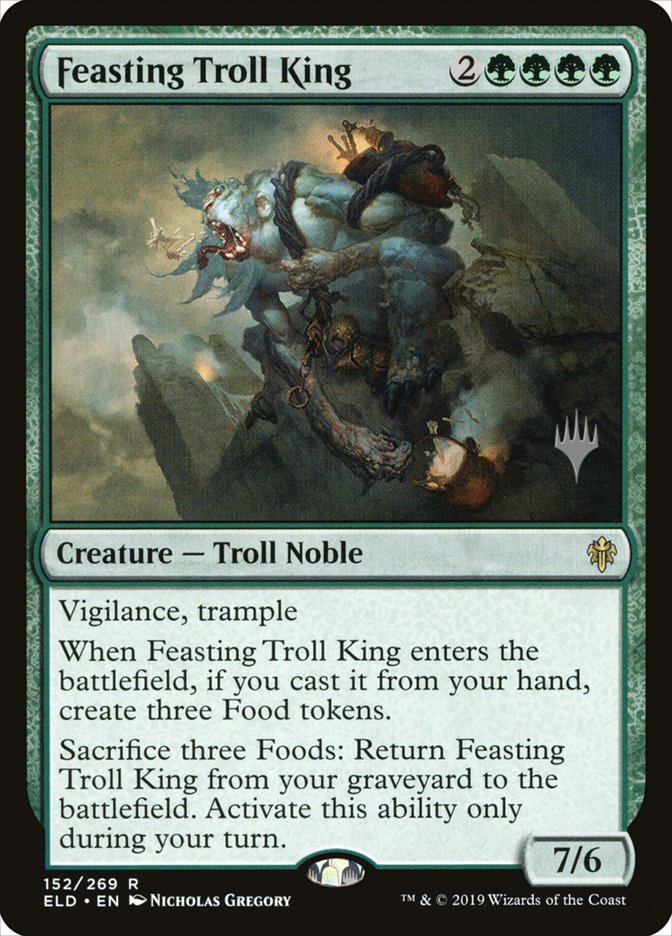 Feasting Troll King (Promo Pack) Near Mint