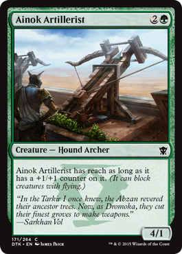 Ainok Artillerist (Dragons of Tarkir) Near Mint