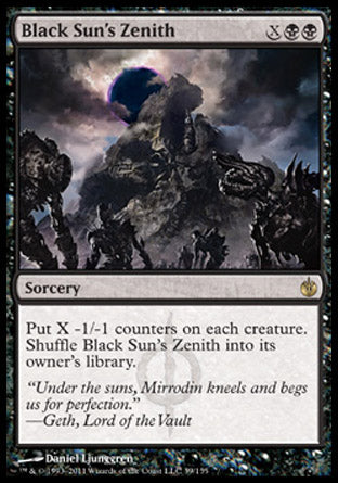 Black Sun's Zenith (Mirrodin Besieged) Near Mint