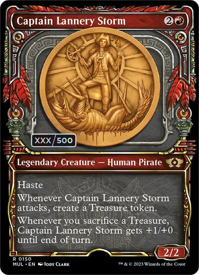 Captain Lannery Storm (Serialized) (March of the Machine: Multiverse Legends) Near Mint