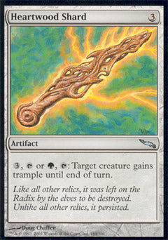 Heartwood Shard (Mirrodin) Light Play Foil