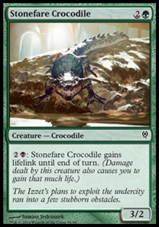 Stonefare Crocodile (Duel Decks: Jace vs Vraska) Near Mint