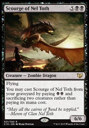 Scourge of Nel Toth (Commander 2015) Near Mint