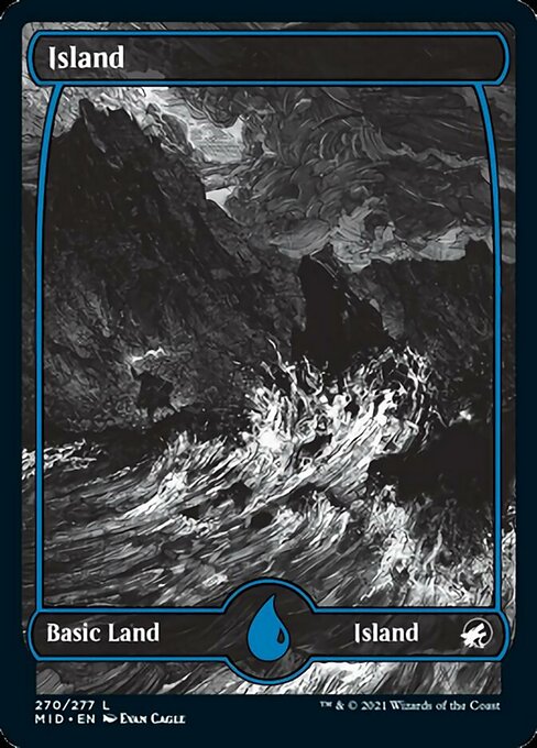 Island (270) (Innistrad: Midnight Hunt) Near Mint