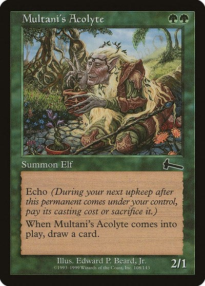 Multani's Acolyte (Urza's Legacy) Near Mint