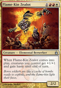 Flame-Kin Zealot (Ravnica) Near Mint
