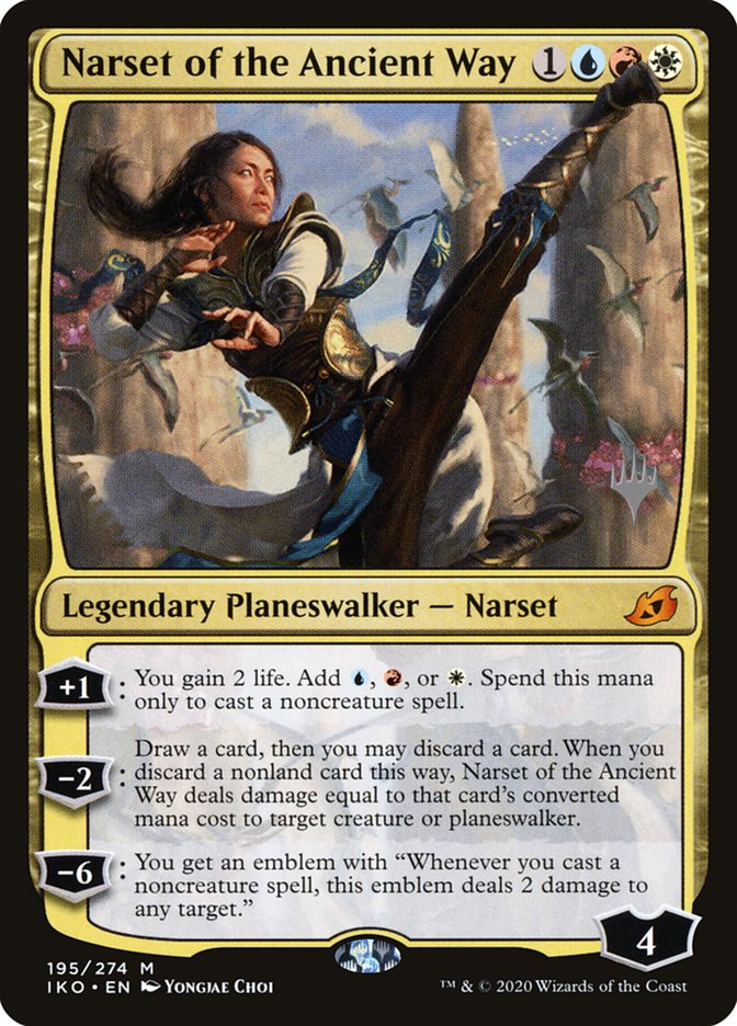 Narset of The Ancient Way (Promo Pack) Near Mint