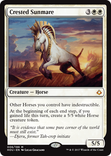 Crested Sunmare (Hour of Devastation) Near Mint