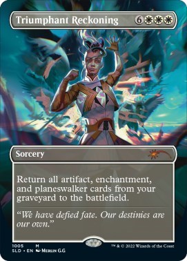Triumphant Reckoning (Secret Lair) Near Mint