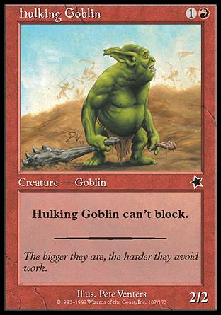 Hulking Goblin (Starter 1999) Near Mint