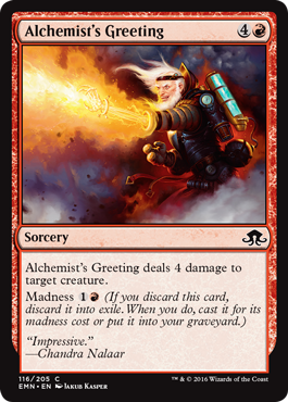 Alchemist's Greeting (Eldritch Moon) Near Mint