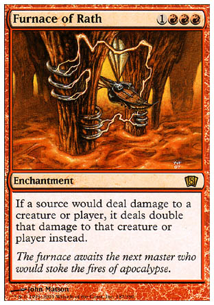 Furnace of Rath (8th Edition) Light Play