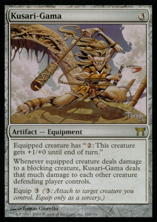 Kusari-Gama (Champions of Kamigawa) Light Play