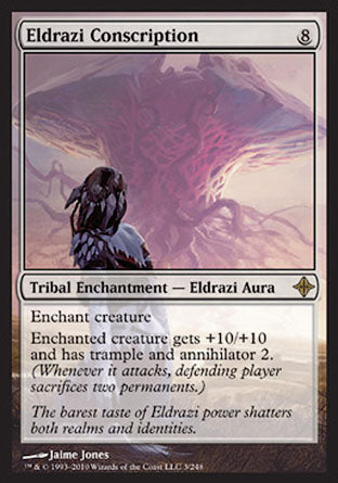 Eldrazi Conscription (Rise of the Eldrazi) Near Mint Foil