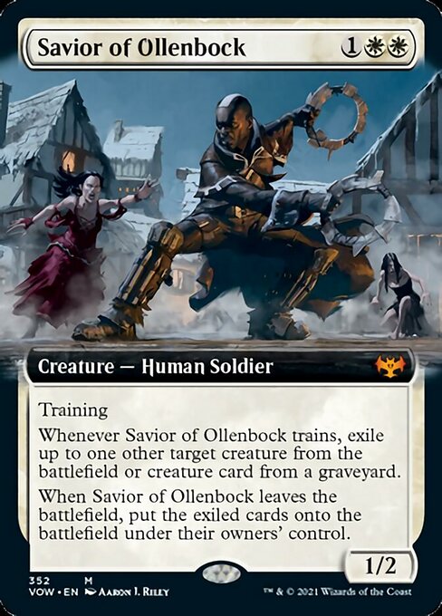 Savior of Ollenbock (Extended Art) (Innistrad: Crimson Vow) Near Mint