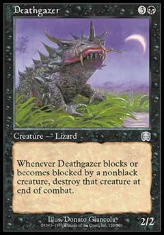 Deathgazer (Mercadian Masques) Light Play