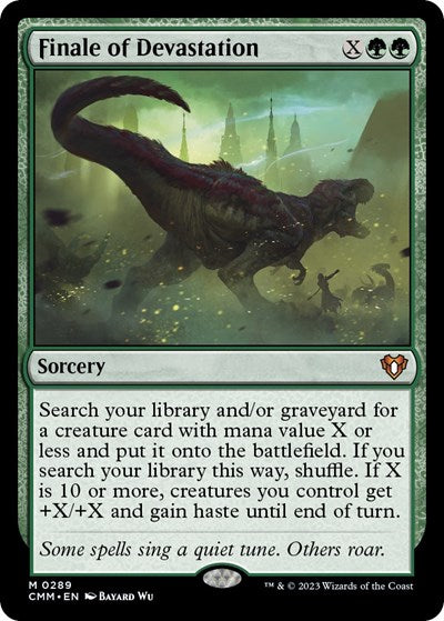 Finale of Devastation (Commander Masters) Near Mint
