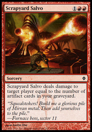Scrapyard Salvo (New Phyrexia) Near Mint Japanese