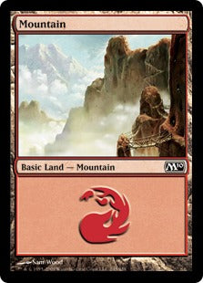 Mountain (245) (Magic 2010 Core Set) Near Mint