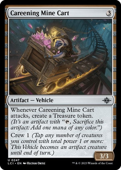 Careening Mine Cart (The Lost Caverns of Ixalan) Near Mint