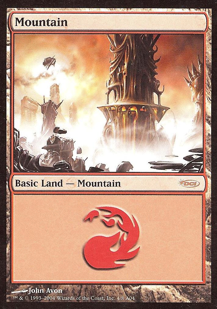 Mountain (2004 Arena League Promo) (Promotional Cards) Light Play