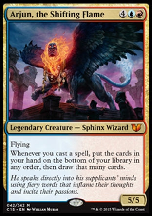 Arjun, the Shifting Flame (Commander 2015) Near Mint