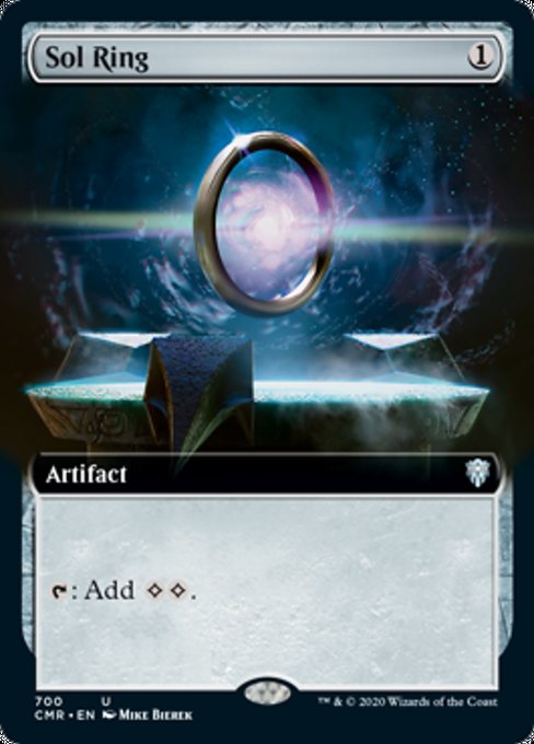 Sol Ring (Extended Art) (Commander Legends) Near Mint