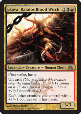 Exava, Rakdos Blood Witch (Dragon's Maze) Near Mint Japanese