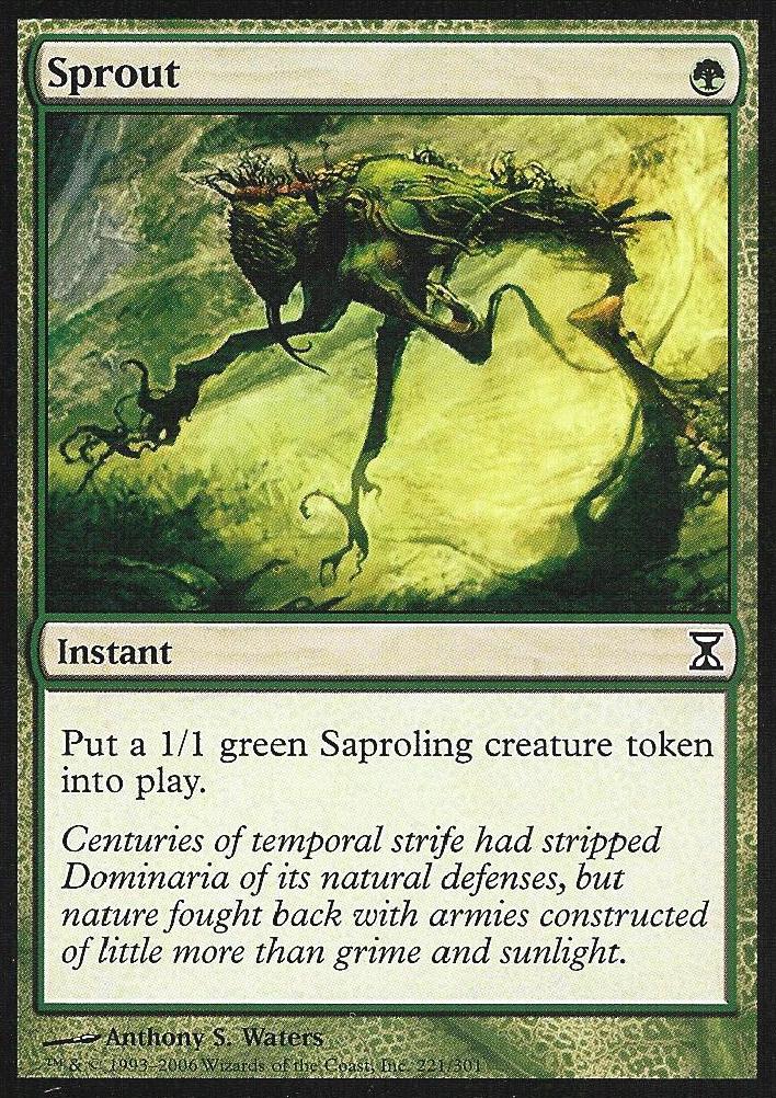 Sprout (Time Spiral) Near Mint Japanese