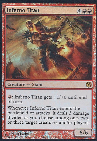 Inferno Titan (DotP 2012 - PS3) (Promotional Cards) Near Mint Foil