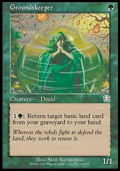 Groundskeeper (Mercadian Masques) Near Mint