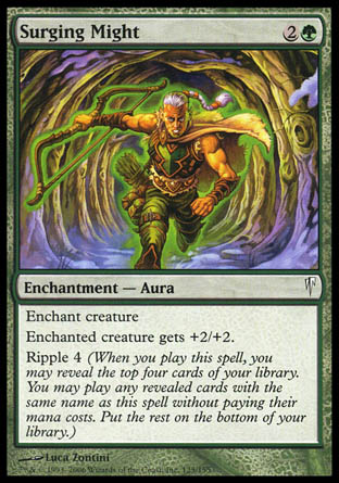 Surging Might (Coldsnap) Near Mint Foil